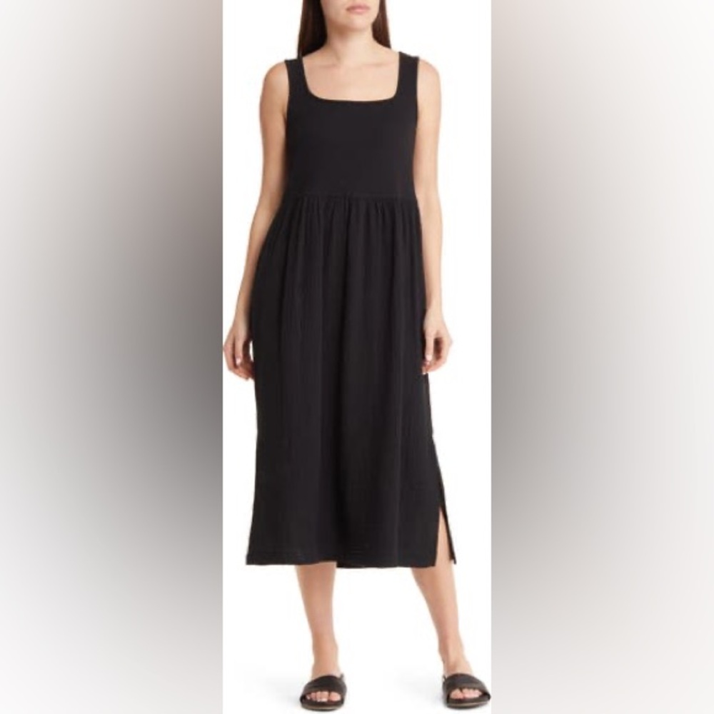 Mixed Media Tank Dress Madewell